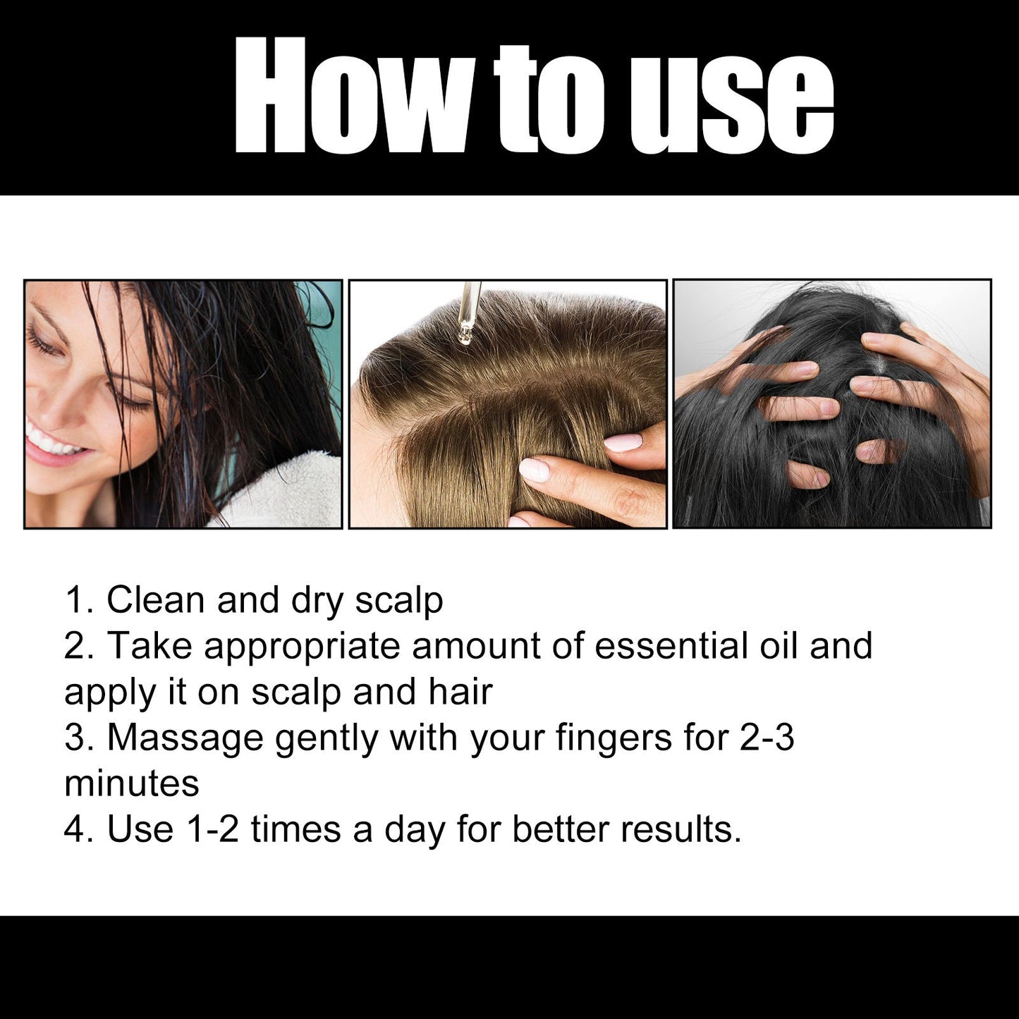 Dense Hair Root Moisturizing Oil