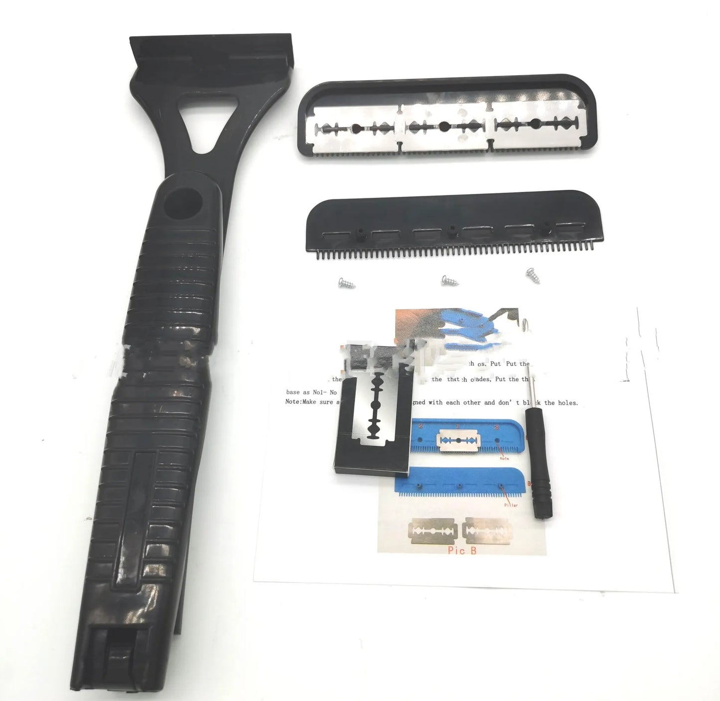 Manual Folding Body Hair Scraper